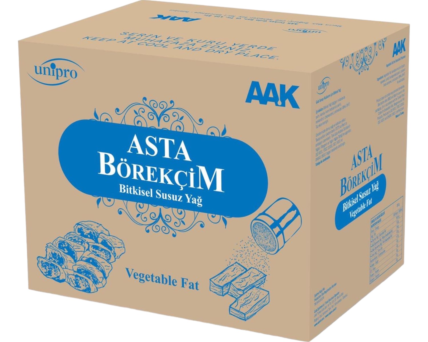 AAK ASTA BÖREKÇİM YAĞ 20 KG